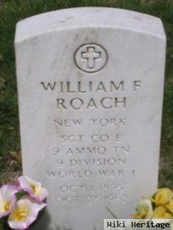 William F Roach