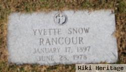 Yvette Snow Rancour