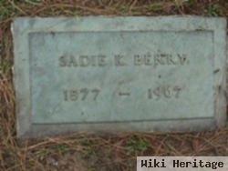 Sarah R. "sadie" Kimmick Berry