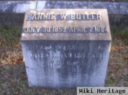 Annie W Butler