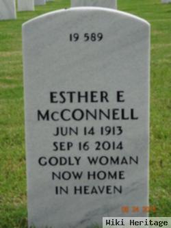 Esther Elizabeth Oliphant Mcconnell