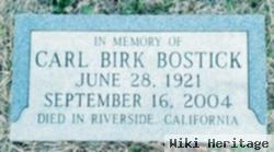 Carl Birk Bostick