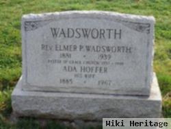 Rev Elmer P. Wadsworth