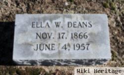 Ella William Deans