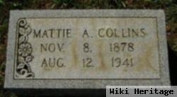 Mattie A Collins