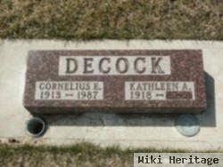 Cornelius E Decock