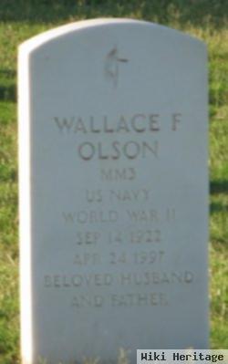 Wallace F Olson