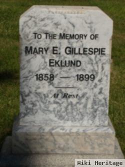 Mary Elizabeth Gillespie Eklund