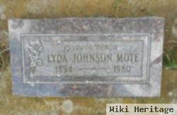 Lyda C Johnson Mote