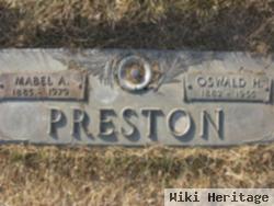 Oswald Herbert Preston