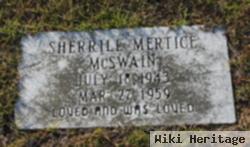 Sherrill Mertice Mcswain