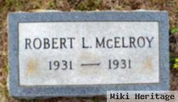 Robert L Mcelroy