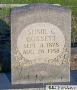 Susan "susie" Crocker Gossett