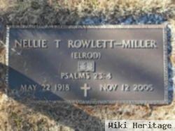 Nellie T. Elrod Miller