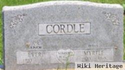 Betty Myrtle Cordle