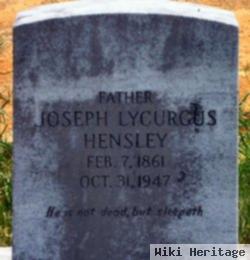 Joseph Lycurgus Hensley