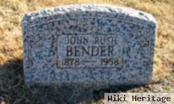 John Rush Bender