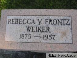 Rebecca Virginia Frontz Weiker