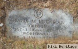 Sgt Frank M Lockman