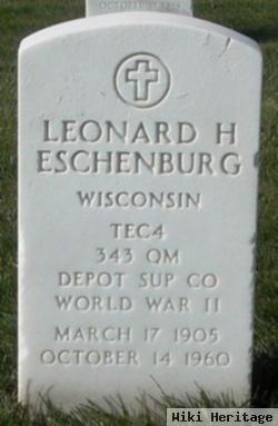 Leonard H Eschenburg