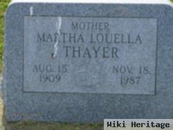 Martha Louella Thayer