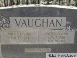 Willie Lucius Vaughan