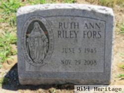 Ruth Ann Riley Fors