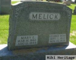 Mary E Melick