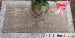 Ruby R Mccormick