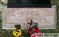 Gertrude M Wood