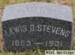 Lewis D Stevens