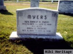 Rev Ernest H Myers