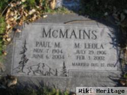 M. Leola Mcmains