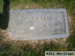 Bertha F. Athey Stamm