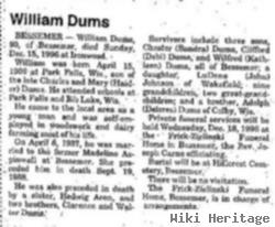 William Dums