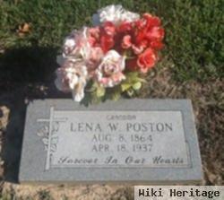 Lena Willie Jurries Poston