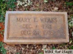 Mary Elizabeth Weaks