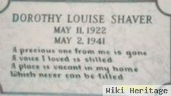 Dorothy Louise Shaver