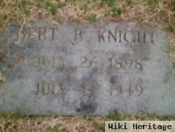 Bertie Bryant "bert" Knight