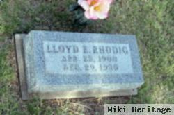 Lloyd Elmore Rhodig