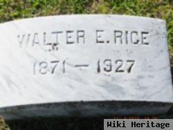 Walter E. Rice