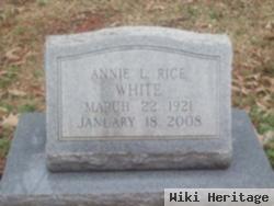 Annie Lee Rice White