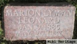 Marion Lyman Leonard