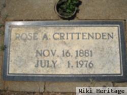 Sarah Roseanna Cook Crittenden