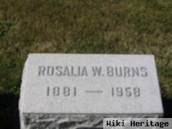 Rosalina W Burns