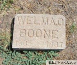 Welma Gretchen Van Fleet Boone