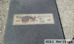 Winnifred "zelle" Hicks Holland