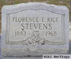 Florence E. Rice Stevens