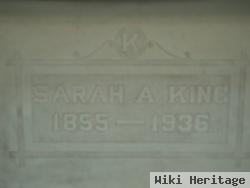 Sarah A King