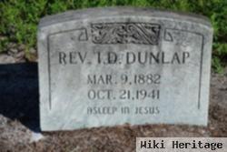 Rev Isiah D Dunlap